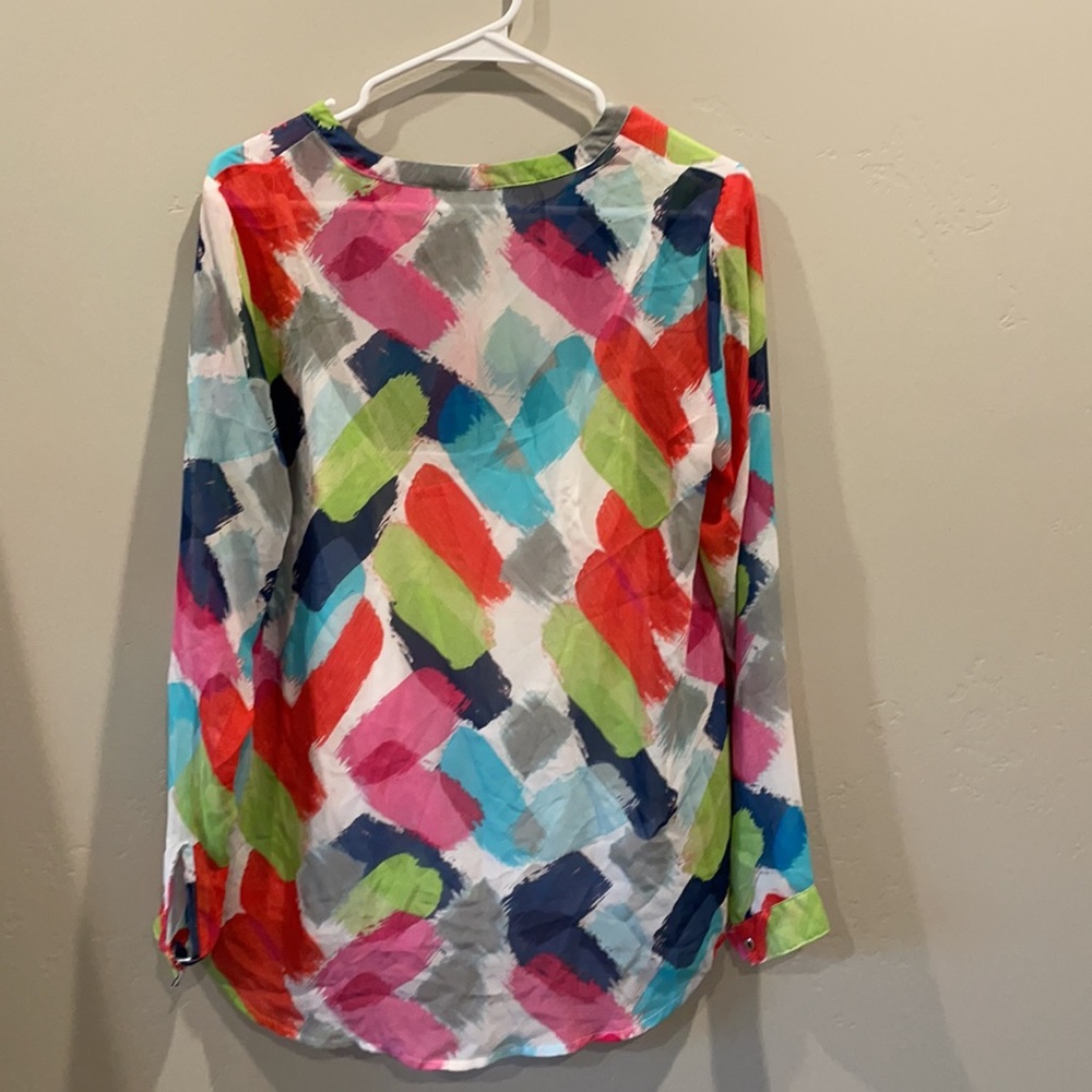 Color Splash Blouse - Picture 3 of 3